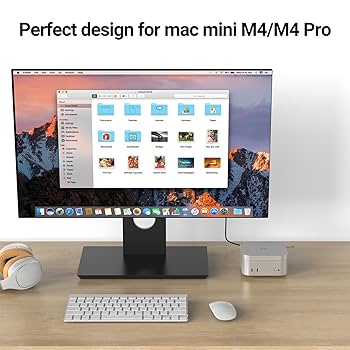 Macデスクトップ M4 Mac mini 16GB 256GB Mac mini Desktop Computer - Apple M4 chip, Built for Apple